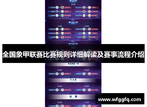 全国象甲联赛比赛规则详细解读及赛事流程介绍